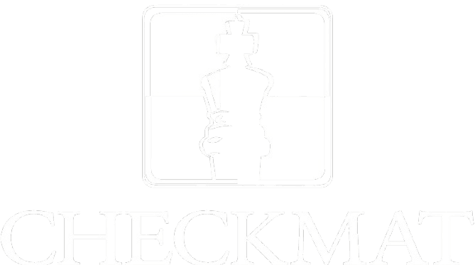 Iconic logo of our BJJ affiliate, Checkmat